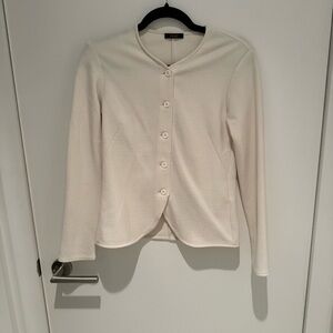 Massimo Dutti Sculpted Blazer Cardigan